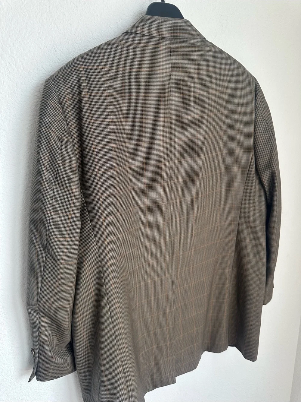 Burberry London‎ Men's Kensington Wool Sport Coat Blazer Brown Tan Size 44L